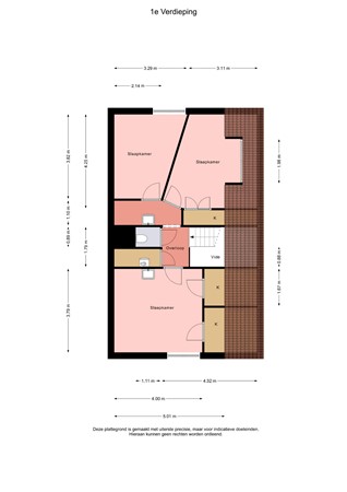 Floorplan - Tweeschaar 28, 8314 AV Bant